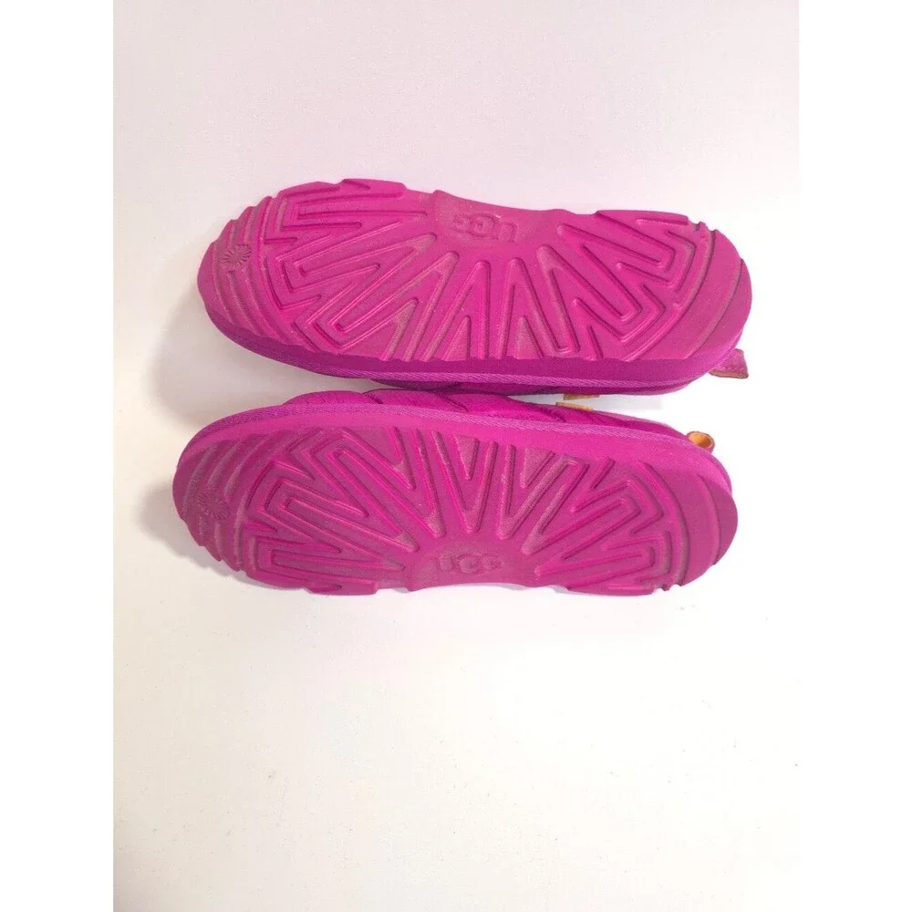 UGG Tasman LTA Puffer Slippers Rock Rose Taffy Pink Womens Size 4 Authentic